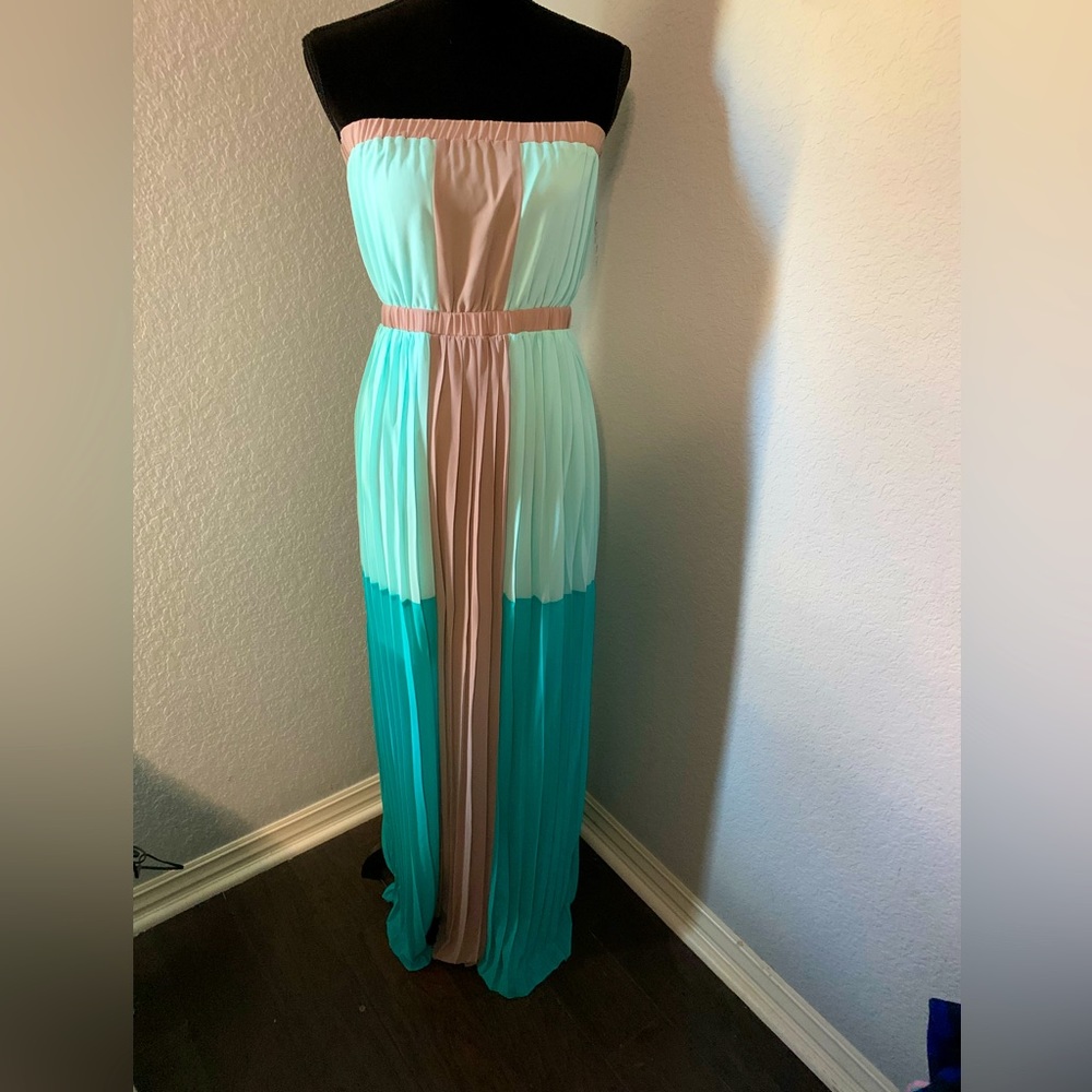 Strapless Maxi Dress NWT Sz Large